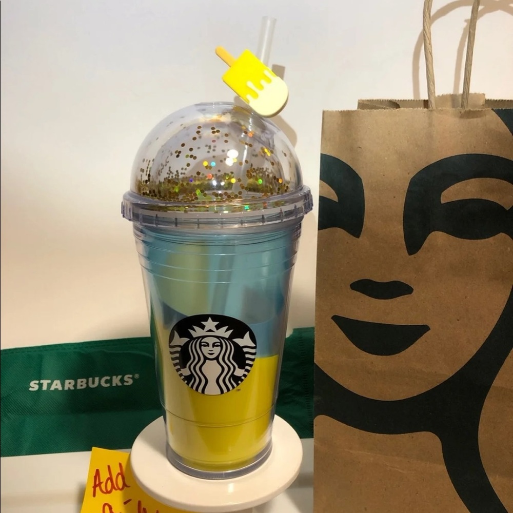 Starbucks Popsicle Glitter Dome Tumbler - Picture 6 of 9